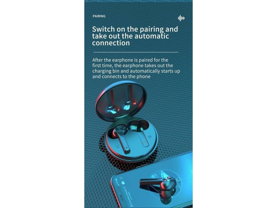 Auriculares Bluetooth True Wireless ENZONS B16-Tws Celular com