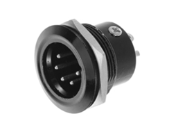 Conector Xlr Macho Com Terminal De Solda Para Adaptador De Áudio Profissional, Montagem Rosqueada, T Gokoco