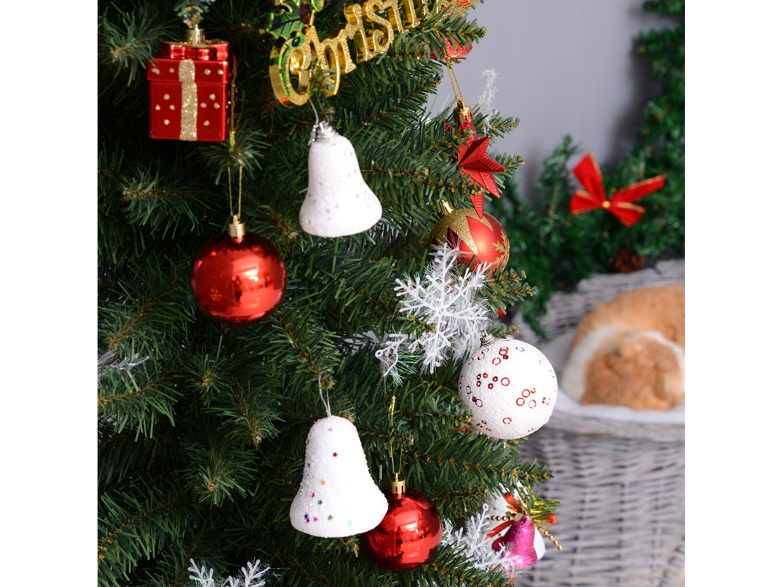 Árvore De Natal Artificial, Em Metal, Pvc