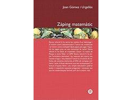 Livro Zaping Matematic de Joan G Mez Urgell?S (Author) Gomez Urgelles (Multiplos idiomas)