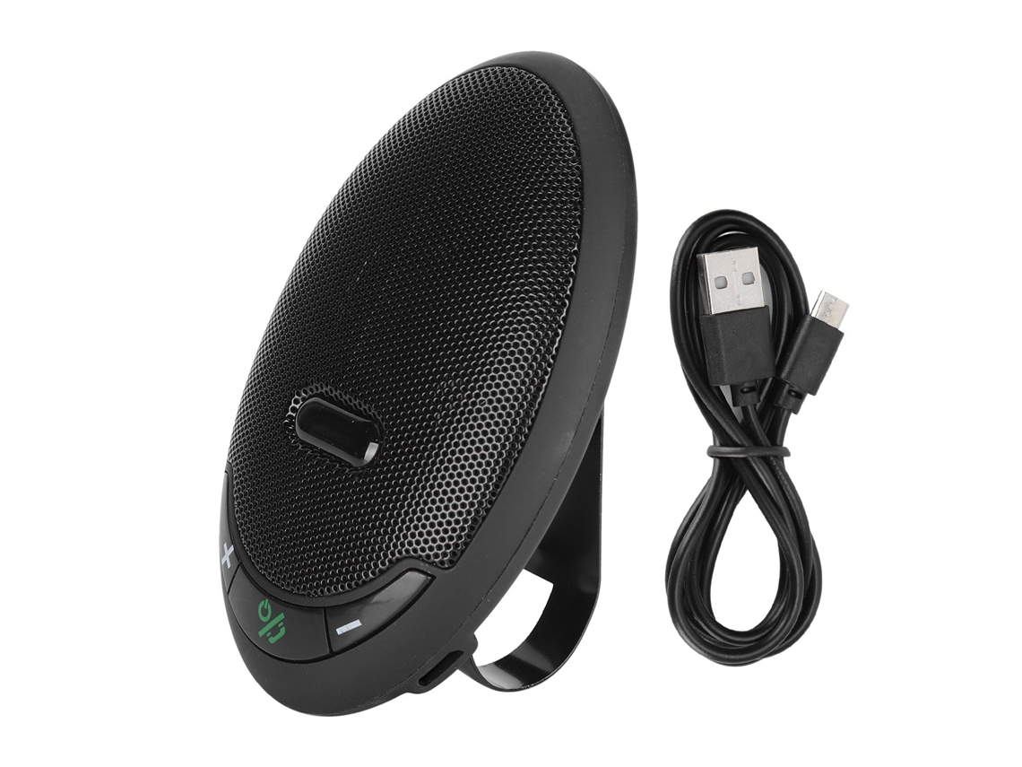 Aetheria alto falante Bluetooth 5.0 para Carro com Redução de Ruído Handsfree Clip Visor 10m