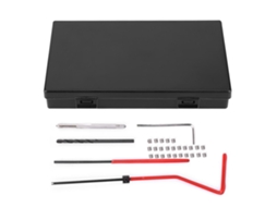 Kit De Reparação De Roscas Em Aço Inox Laxiscreed M2.5x0.45 Para Recesso E Recuperação De Roscas Internas