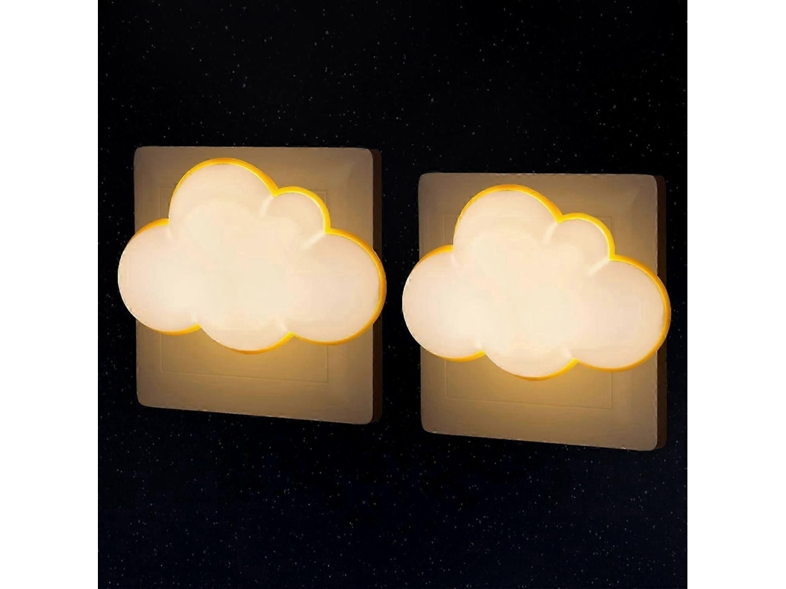 2 Abajures De Led Com Sensor Crepuscular Para Quarto Infantil E Corredor, Econômicos E Em Conformidade Com Normas Da Ue