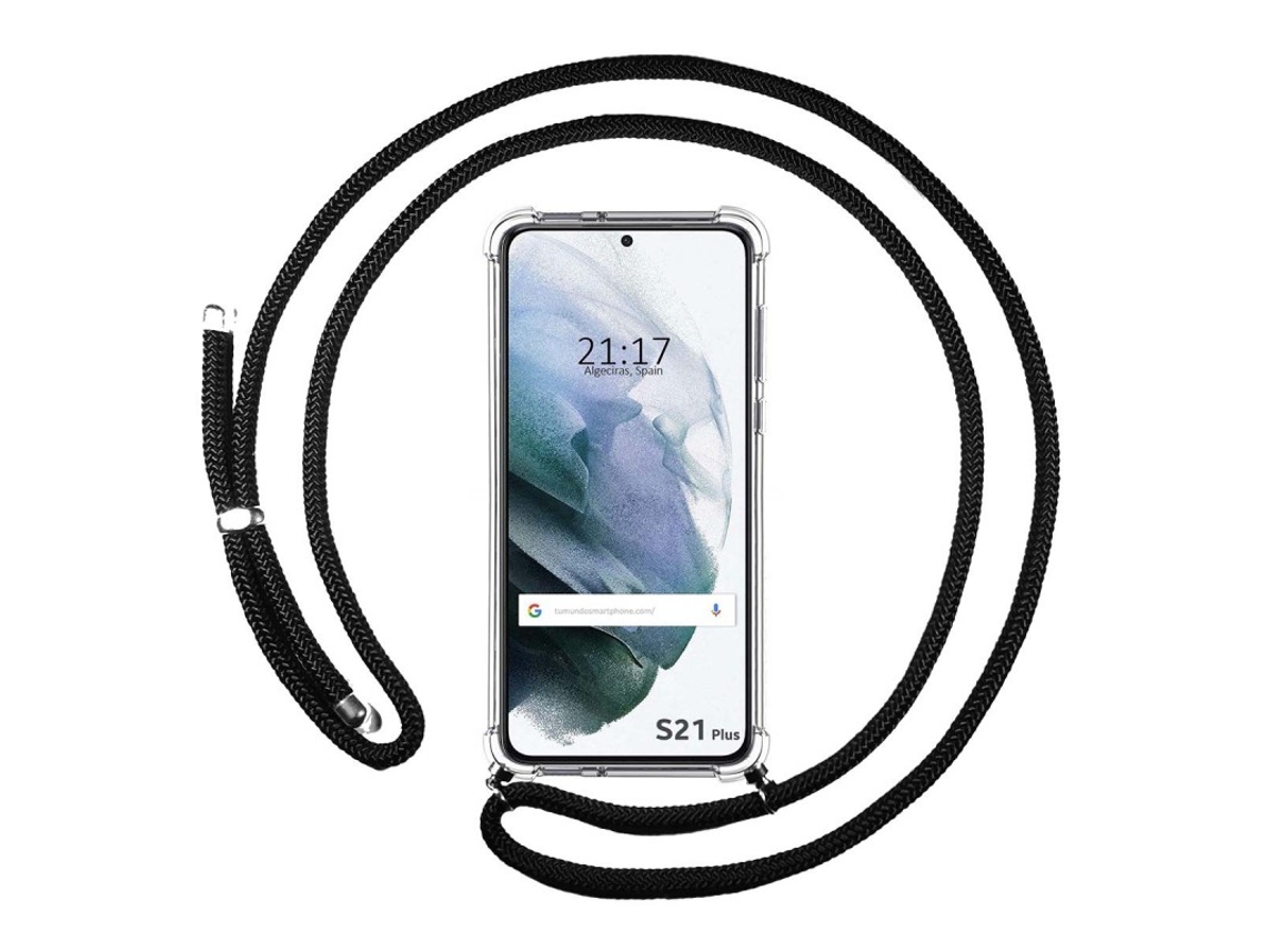 Capa Samsung Galaxy S21 Plus TUMUNDOSMARTPHONE Suspenso Preto