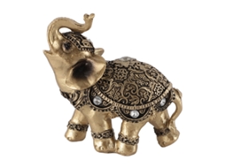 Estátua De Elefante De Ouro Com Energia De Sorte E Riqueza Da Laxiscreed