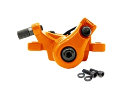 Pinça De Freio Rs001-a01 Dual Pad Mecânica L 60mm Laranja Para Mi3