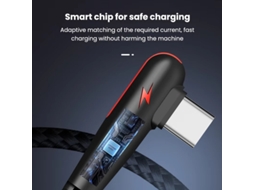 Cabo Usb-a Para Tipo-c 6a 120w Com Carregamento Rápido E Transmiss?o De Dados, Núcleo De Cobre Puro, 1m/2m De Comprimento