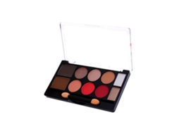 Paleta De Sombras De Ojos Mate Con Brillo 10 Colores