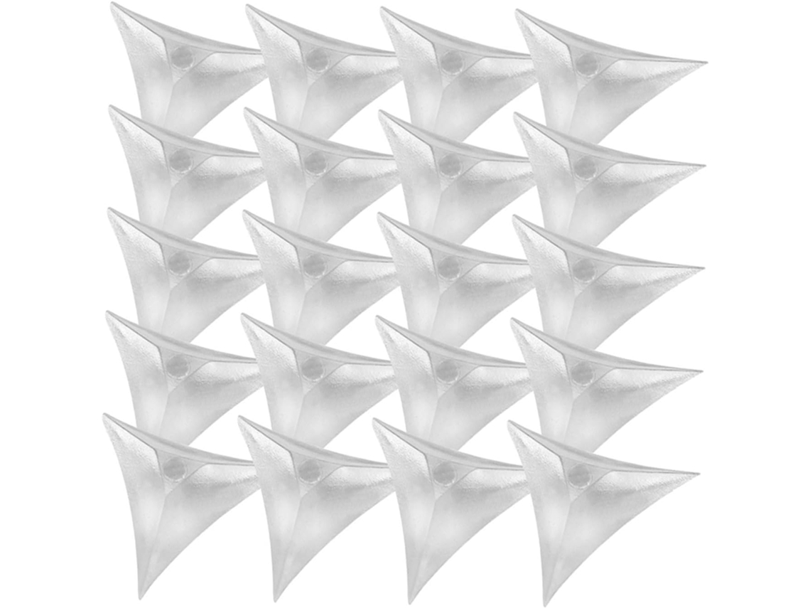 Protetores De Canto Triangulares Transparentes Para Móveis E Gavetas, Protetores Resistentes À Poeira, 200 Peças
