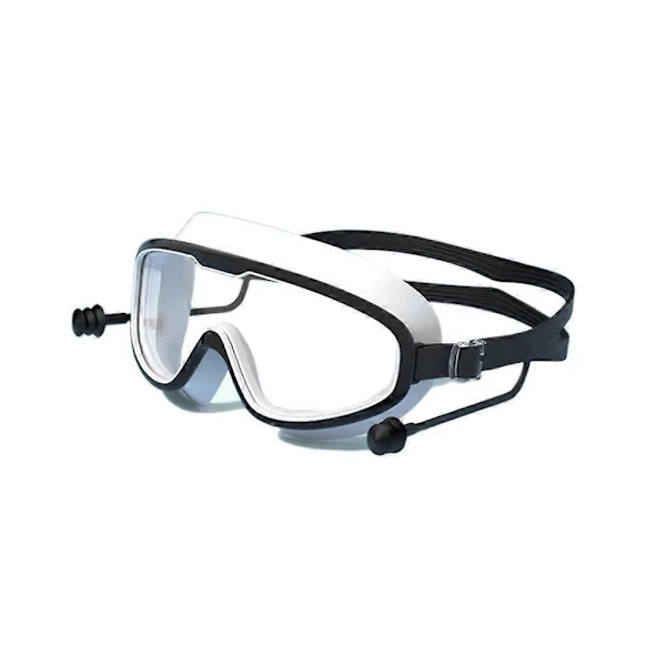 Óculos de Natação AQUAFORGE grandes, à prova d'água, antiembaçante, lentes HD