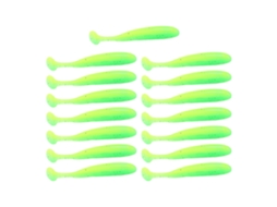 Isca Soft T Tail 2 Cores 15pcs para Pesca