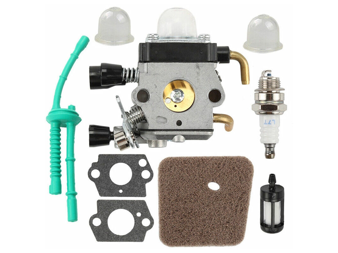 Kit De Carburador, Compatível Com Stihl Fs55 Fs55r Fs55rc Km55 Km55r, Para Manutenção E Substituição De Equipamento De Jardinagem