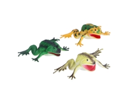 Ats juguete Educatsivo de Sapo Simulación Con Sonido Modelo Rana Mágico para Niños Juguete de Reptiles de Goma