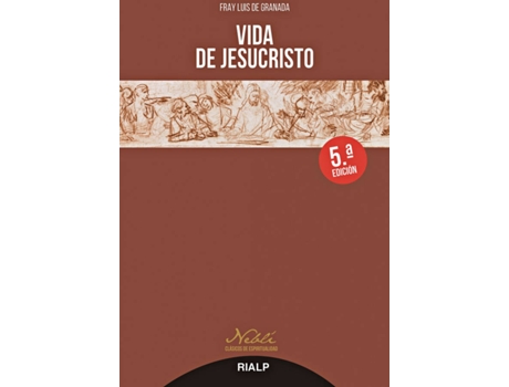 Livro Vida De Jesucristo de Fray Luis De Granada (Espanhol)