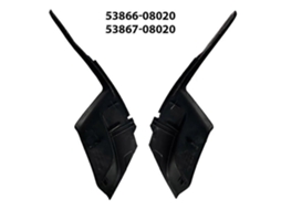 Cobertura Borda Para Chuva Dianteiro Toyota Sienna 2011 2020 Substituição Direta