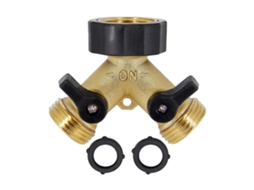 Conector Y De Latão Para Mangueira