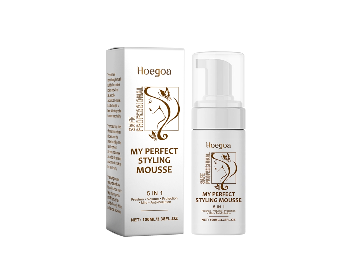 Mousse Modelagem Cabelo Alta Fixação Volume