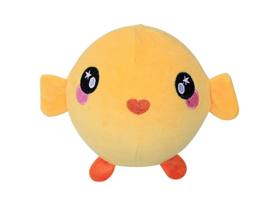 Brinquedo de pelúcia grande WalshLXq de crescimento lento, brinquedo macio para apertar e aliviar a pressão, pintinho amarelo fofinho.