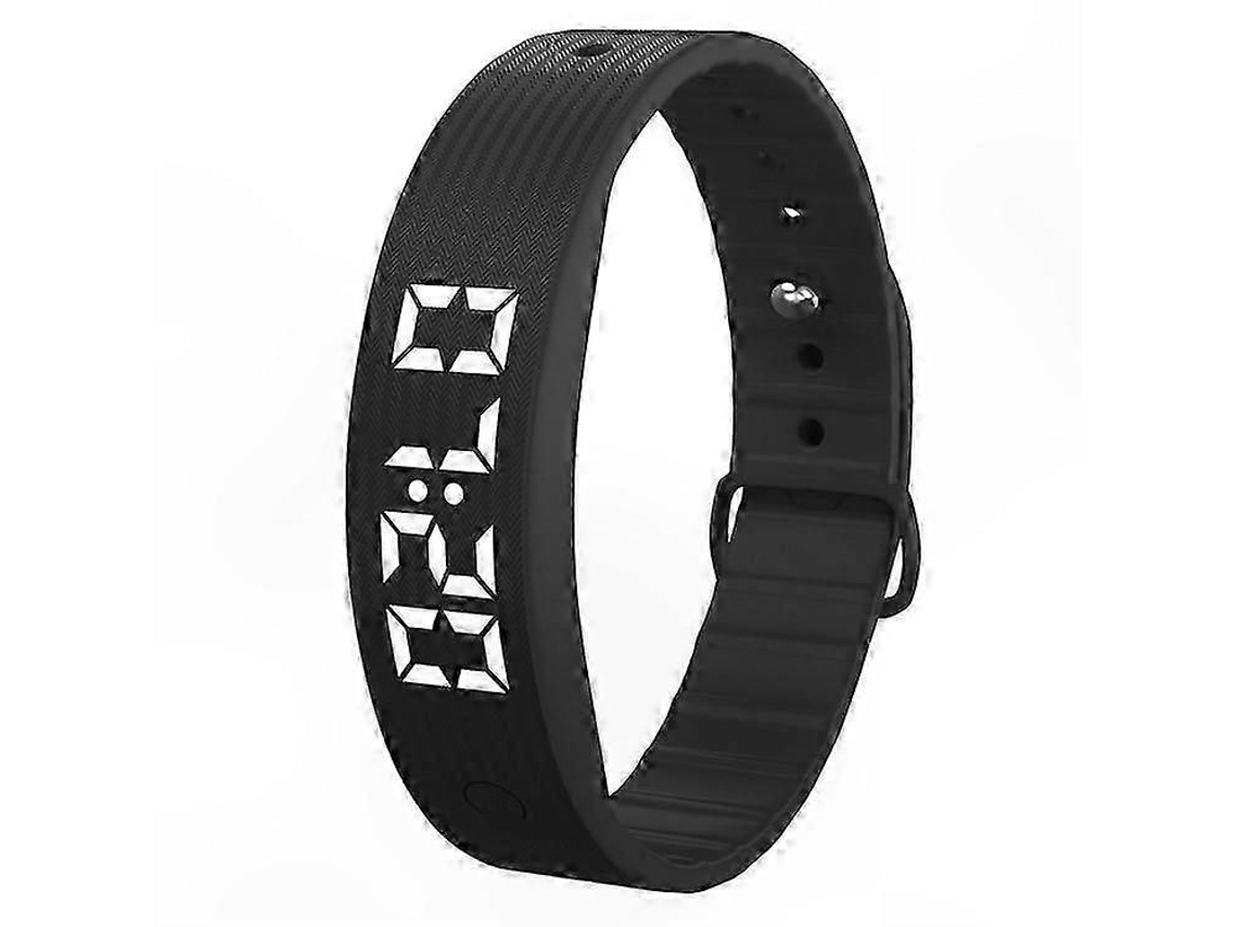 Pulseira Inteligente Com Alerta Vibratório, Rastreador De Sono E Relógio Fitness Com Viseira Digital