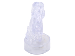 Primerox quebra cabeça Cristal 3d Constelações Áries com Luz Led Decoração Educativo