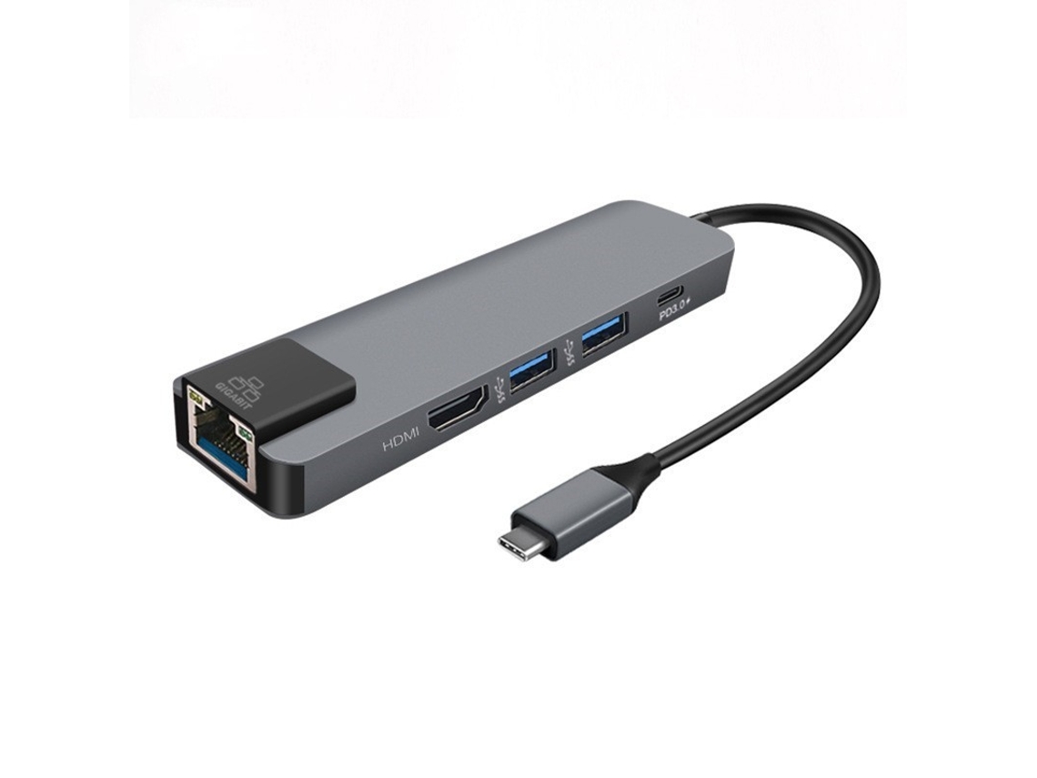 Conversor Usb-c Rj45 + Placa De Re Hdmi K-03*