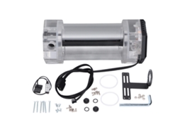 Tanque De Resfriamento Por Água 196ml Rgb Acrílico Alumínio Rosca G1/4 Cooler De Cpu Para Pc