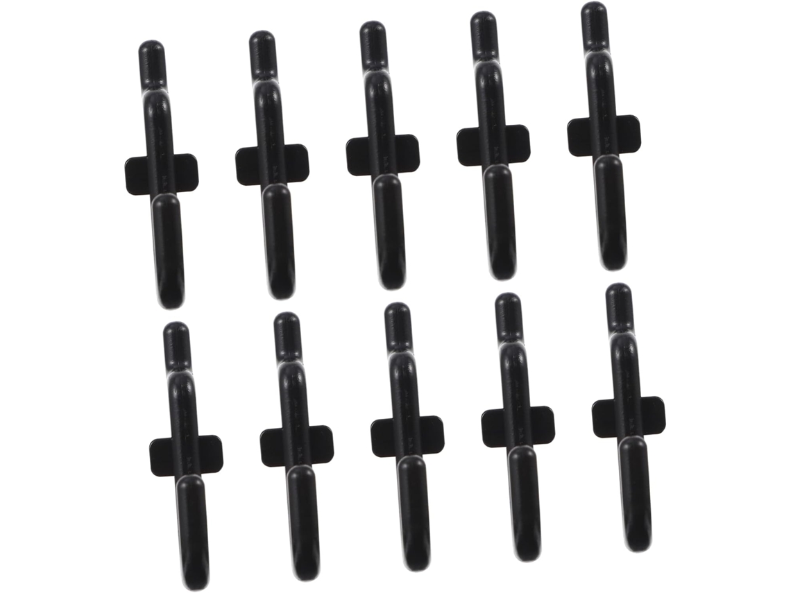 Conjunto De 100 Ganchos Para Prateleira Armazenamento, Painel Perfurad