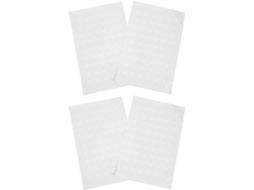 Ipetboom 300 Adesivos De Acrílico Dupla Face, Redondos, Reutilizáveis E Sem Deixar Resíduos, Para Envelopes