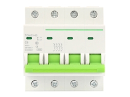 Disjuntor 4p Tipo C 6a PROTEÇÃO Contra Fugas Interruptor Aire Tomg3 63