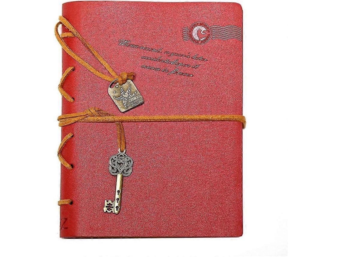 Caderno De Couro Vintage, Diário De Escrita, 7 Polegadas, Presente Para Amigos