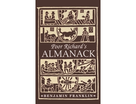 Livro Poor Richards Almanack de Benjamin Franklin (Inglês - Capa Dura)