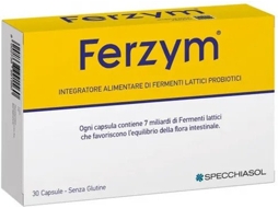 Suplemento Alimentar SPECCHIASOL Ferzym Plus (30 Caps)