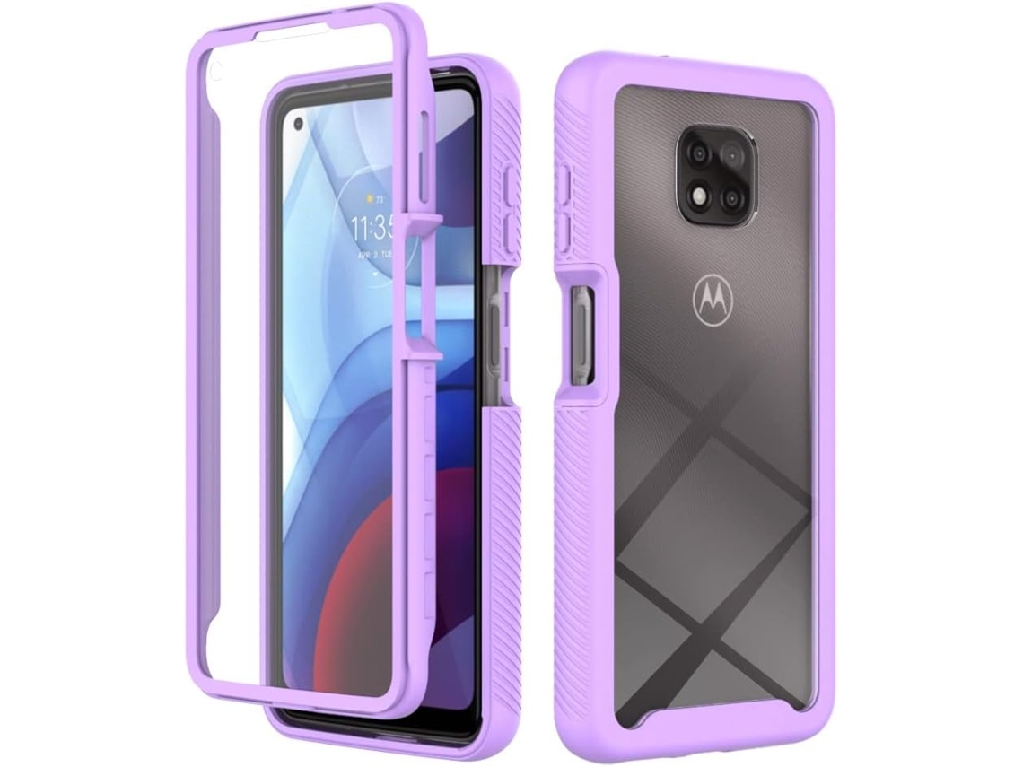 Película de Ecrã Proteção Completa Power Antirisco Toque para Motorola Moto G Power 2021 HONGWE.