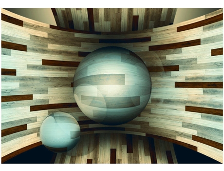 Papel de Parede 3D ARTGEIST Peppermint Planets (250x175 cm)