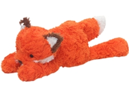 Pelúcia Raposa 35 Cm, Almofada Decorativa Macia em Formato Animal