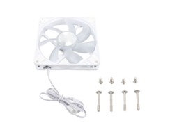 Ventilador De Gabinete De Refrigeração Para Pc Smart Maglev Argb Pwm De 140mm, 1500rpm, 110cfm