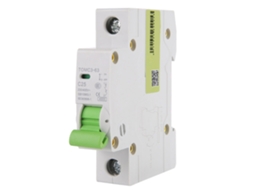 Veloriskku tomc3 63 230/400v Ca 1p Disjuntor Miniatura Tipo C Curva C com Barra Bus U (25a)