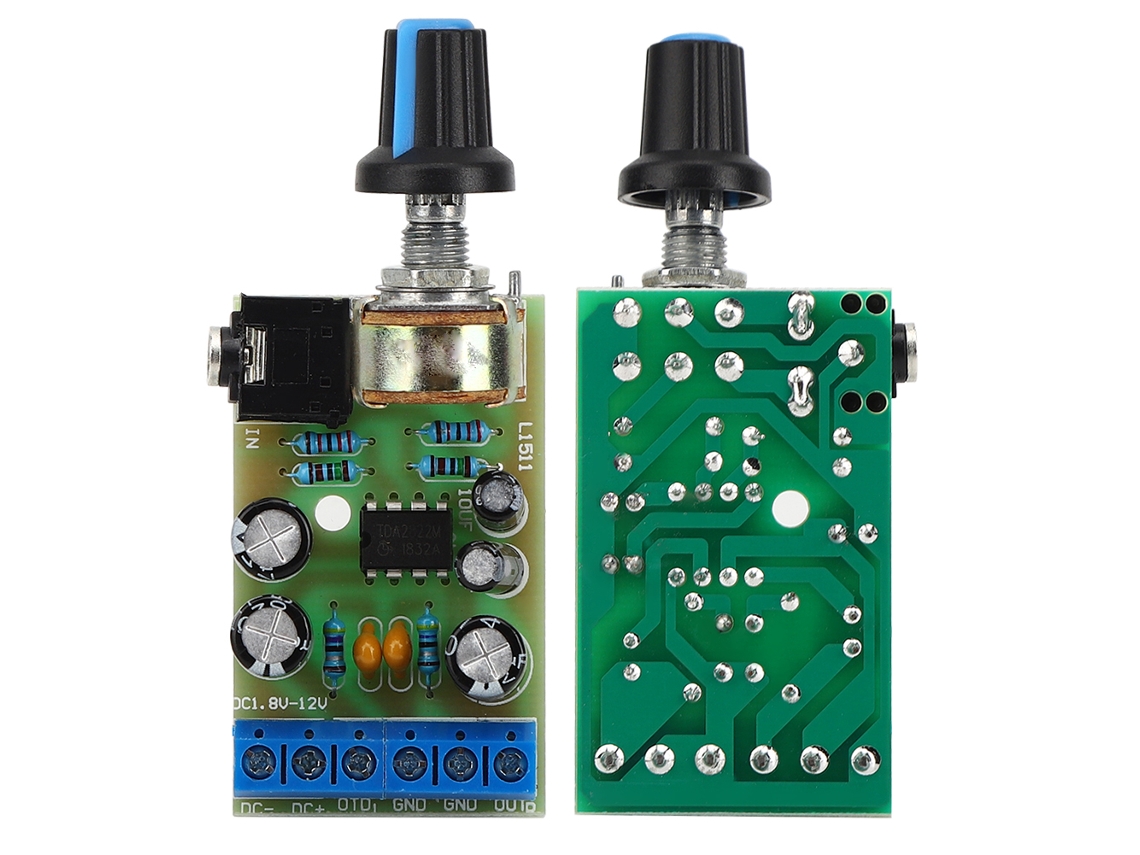 Laxiscreed Placa De Amplificador De Potência Para Áudio Estéreo De Duplo Canal