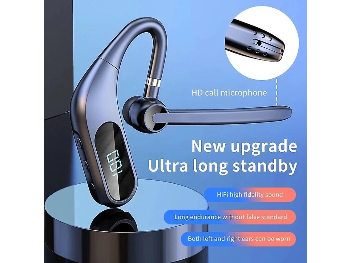 Fones De Ouvido Sem Fio Bluetooth 5.0 Com Tela Led, Cancelamento De Ruído Cvc8.0 E Microfone Ly Ebike