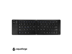 Teclado Bluetooth Compacto Dobrável Preto, Para Pc E Portátil