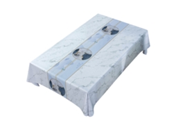 Toalha de Mesa de Plástico Pvc Toalha de Mesa Impermeável Toalha de Mesa de Vinil Pesado 120X160Cm