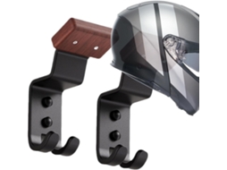 Suporte Para Capacete De Motocicleta Com Ganchos, Gancho Para Boné De Beisebol, 15x 7, 5cm, Para Equipamentos De