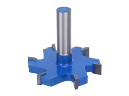 Laxiscreed Fresadora De Corte Reto T Com 6 Flautas Para Madeira, Diâmetro De 12mm Portátil
