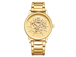 Relógio Mecânico Masculino Esqueleto MDUG (dourado)