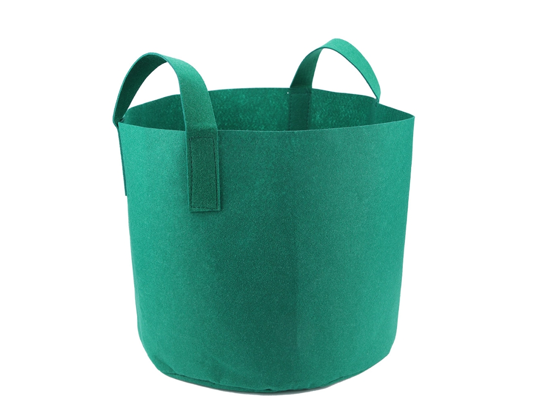 Saco De Crescimento De Plantas Vegetais Flores Aeração Jardim Balcão 30x35cm