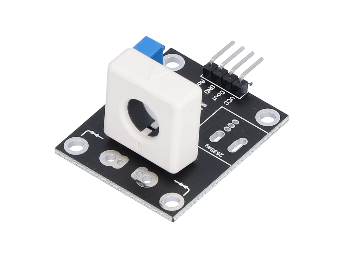 Módulo Sensor De Corrente Hall Ajustável Plástico