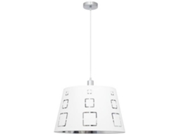 Candeeiro de Teto FABRILAMP Celaya (Branco - E27 - Máx. 60W - Metal - Tecido)