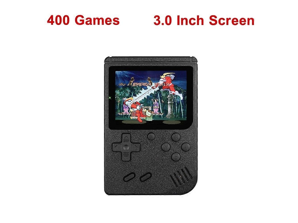 Mini Console de Videogame Retrô GOKOCO 8 Bits 500 Jogos Embutidos