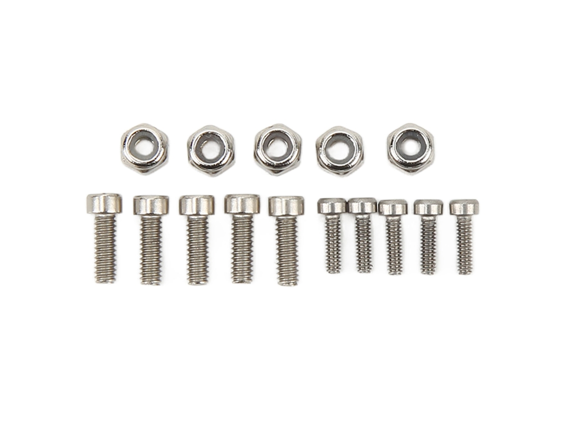 Mali pedal Lateral de Ferro para Carro Rc Axial Scx24 Wrangler Jlu Deadbolt Bronco