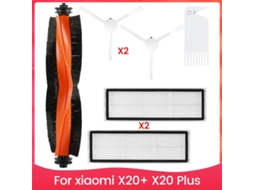 Conjunto de acessórios para aspirador de pó robô X20 X20 Plus, peças, escova lateral principal, filtro HEPA, acessórios Slowmoose